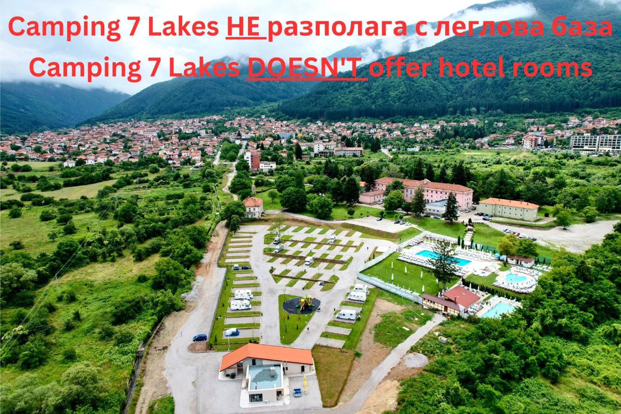 7 Lakes Camping Sapareva Banya Exterior foto